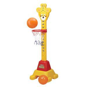 [BZJL3YWE_4C]아기 실내용 기린 농구대 1P 높낮이 장난감
