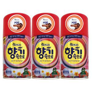 산도깨비 방향제 자동분사 리필 커피 290mL X 3개