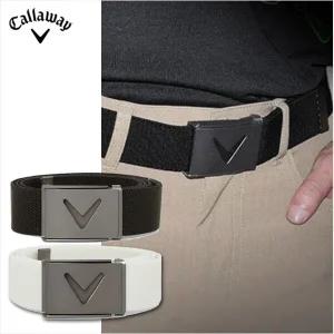 캘러웨이 골프웨어 / 남성 V 로고 웨빙 골프 벨트 CGASE0R3 002 100