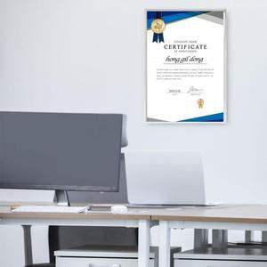 [IXHINC0I_4B]입체 액자(A3) (유광실버) 포스터액자프레임