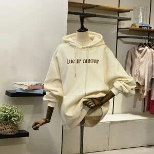 [대구백화점] [반에이크]박시 나염 후드 티셔츠(VB4YTSUG04Z)