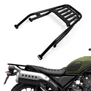 업그레이드된 와이드 캐리어 패널이 장착된 혼다 CL500 CL300 CL250 리어 랙 테일 러기지 랙용 VASTMT 모터사이클 장착