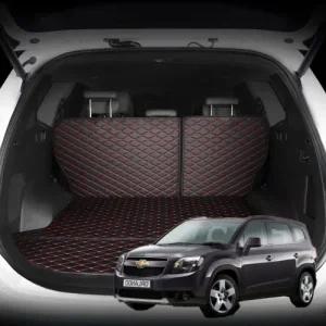 Brov 쉐보레 올란도 퀼팅패턴 트렁크매트 자동차 차박 바닥+등받이 suv 세트