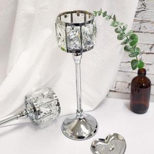 [BZI2LL4N_51AJ]장식용  크리스탈촛대 L 캔들홀더