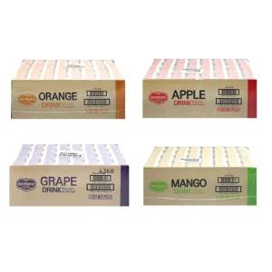 LL 롯데칠성 델몬트 드링크 팩 190ml X 32개입 ( 팩 음료수 오렌지 포도 망고 사과 음료