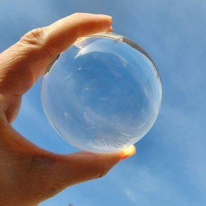 크리스탈 수정구슬 치유 풍수소품 (WFGWS4M)