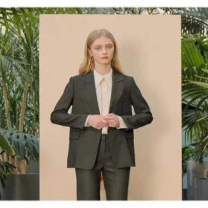 [온앤온][온앤온] 레터링 원버튼 자켓(NW2XJ050) (NW2XJ050)