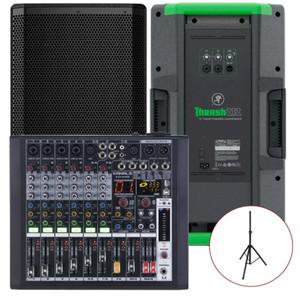 맥키 Thrash212 12인치 액티브스피커 2대+8채널 아날로그믹서!! 프로모션진행중