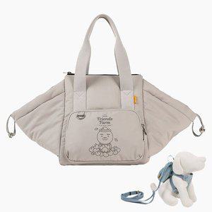 [카카오프렌즈] 강아지 가방 4종 세트 이동가방 (하네스 미니백팩 리드줄 어깨끈 카시트벨트 포함)