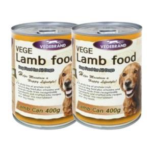 [JHQS8Z8E_52CM]습식 통조림 캔간식 양고기 400g 2P 스낵
