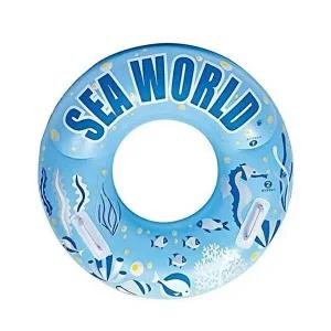 [셀러허브 패션][JHQS7MCD_52GP]100cm 블루 손잡이원형튜브 물놀이튜브