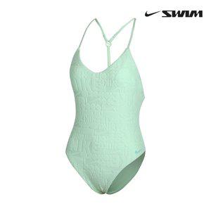 [나이키] NIKE 스윔 앤서 레트로 플로우 T백 하이컷 여성 원피스 수영복 NESSE244-338