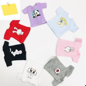 새제품 블라이스 옷 1 개, 리카용 귀여운 핑크화이트블랙레드 티셔츠, 16 인형 의류 액세서리