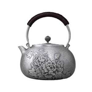 은주전자 차도구 가정용 다도 실버 순은999