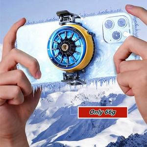 DLA6 휴대폰 라디에이터 반도체 백클립 냉각 선풍기 방송 게임 액세서리