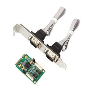 MINI PCI-E-RS232 직렬 카드 9핀 COM 2 포트 확장 칩 XR17V352 EXAR 352 산업용 RS232 미니 pcie db9