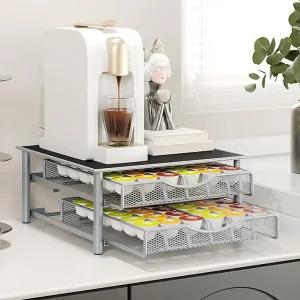 돌체구스토 2단 커피 캡슐 보관함 보관 정리함 커피캡슐 서랍 72개 수납가능