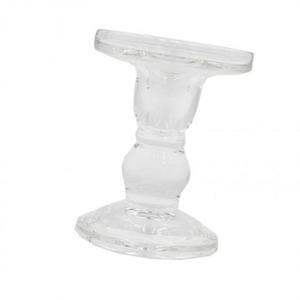 투명 글라스심플 촛대 캔들홀더 양초홀더 대 캔들