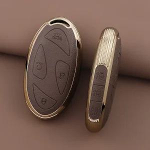 팰리세이드 LX3 가죽 차 키케이스 키 홀더 스마트 H-09