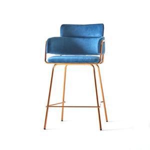 GC318 모던블루 아일랜드식탁 홈바텐체어 빠텐높은의자인