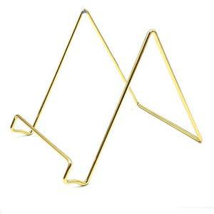 액자거치대 심플사진 그림 접시 받침대 골드 대형