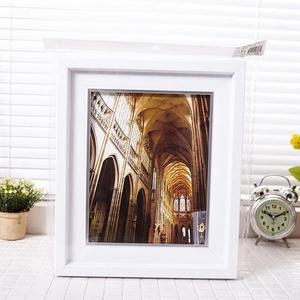 노매트액자 고급8x10 화이트 사진 그림 벽걸이사진액자