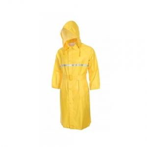 AJ-SAA 방수복 신사코트 우의 황색 (중 대 특대)