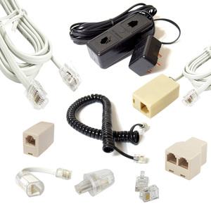 전화기 케이블 수화기 전화 L 엘 코드 선 유선 통신 멀티탭 팩스 연장선 6P 4P 6C 4C 2C RJ11 RJ12 제작 커넥터 콘넥터 I Y 확장 커플러 꼬임방지 어댑터