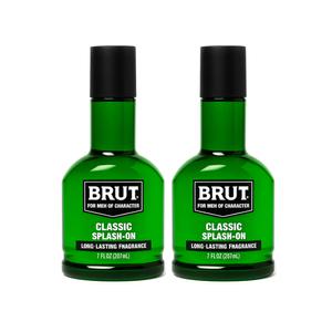 브룻 클래식 센트 스플래시온 스킨 207ml 2개-BRUT 브루트 애프터쉐이브 면도 남성스킨 남성향수