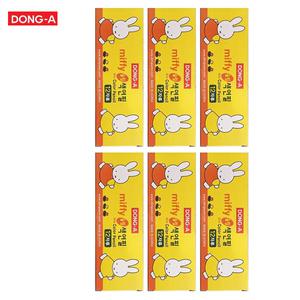 동아 미피 슬림색연필 빨강 1타(12개) 6세트 언더라인/색칠/채점용