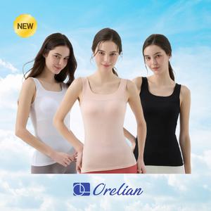 [오렐리안] 풍기인견 스퀘어넥 런닝형 컴포트 브라탑 3종