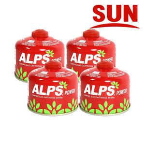 썬연료 알프스 파워 이소캠핑가스 230g X 4개