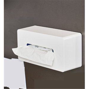 자석 각티슈케이스 물티슈 수납함 냉장고 주방 접착식 다용도 화장지케이스 화이트