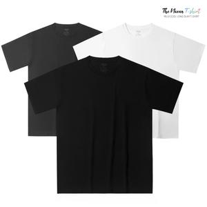 기능성 쿨 메쉬 드라이 롱 무지 기본 반팔티 오버핏 라운드 티셔츠