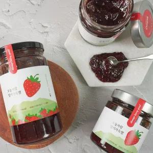 갤러리아 [더조은] 국내산 딸기담은 설향 딸기잼 500g x 2병