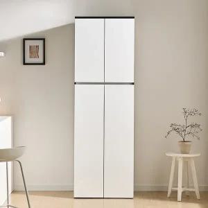 [바로방 가구]로인 600 키큰 주방 수납장 냉장고형 팬트리장 1800 키큰수납장 그릇장