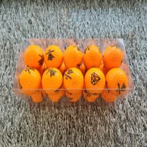 골프공 다이아윙스 M3 장타 비거리 고반발 볼 유광오렌지 20구 (투명케이스...