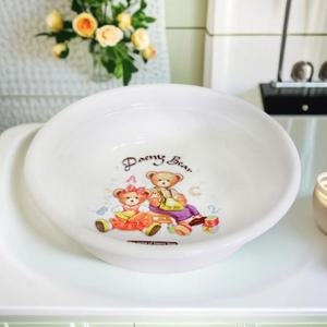 데니베어 세숫대야 대형 플라스틱 다라이 스내지 목욕대야 세면용품 화장실 38x12cm