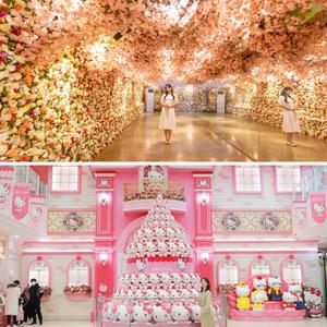 [제주] 아이바가든+헬로키티아일랜드 / 제주도 가족여행 미디어아트 키티박물관 헬로키티