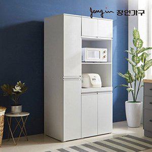 [장인가구]하임 광파오븐 키높이 렌지대수납장 900 세트