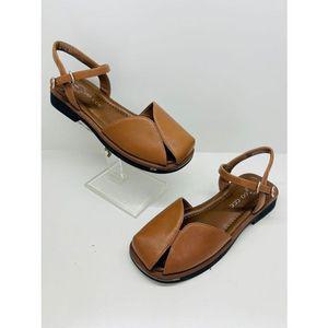 [갤러리아] 고세 데일리 여성 라온 청키 플랫폼 스트랩 샌들 OZO5S051 브라운 2.5cm