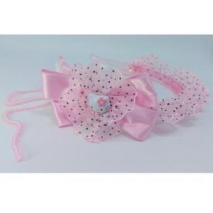 헬로키티 도러블트레이스 헤어 머리띠 머리