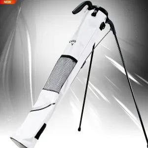 스포츠 남성 클럽 하프 스탠드백(화이트)