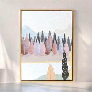 액자인테리어 캔버스 일러스트 (풍경B) (30x40cm) (3sihs)