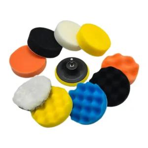 전동드릴 광택패드 10종세트 차량용 폴리싱 자동차 세차용품 흠집제거 유막제거