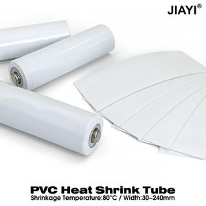 생산용 PVC 열 수축 튜브 팩 절연 필름 리튬 케이스 보호 슬리브 2M 18650 30 ~ 240mm
