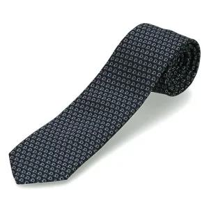 [페라가모] 간치니 자카드 35 1225 01 778644 페레가모 실크 넥타이