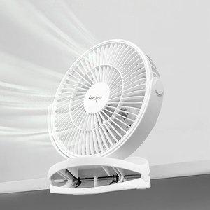 루첸 미니 탁상용 선풍기 클립형 사무실 개인 충전식 무선 휴대용 캠핑용 욕실화장대 주방용