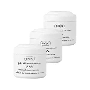 지아자 산양유 케라틴 헤어 마스크팩 200ml 3개