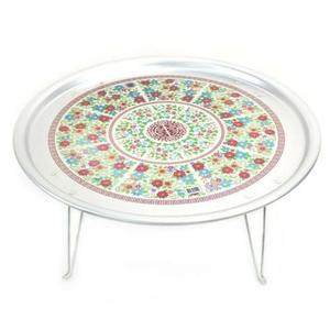 [ME1L105R_56]다과상 원형 밥상 레트로 레트로밥상 58cm